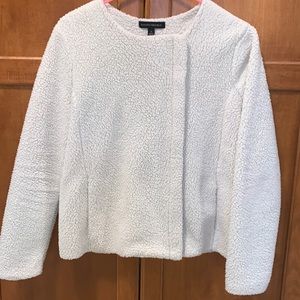 Banana Republic Offset Full Zip Sherpa